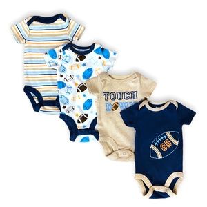 Koala Baby | Baby Boy Set of 4 Onsies | size 3M
